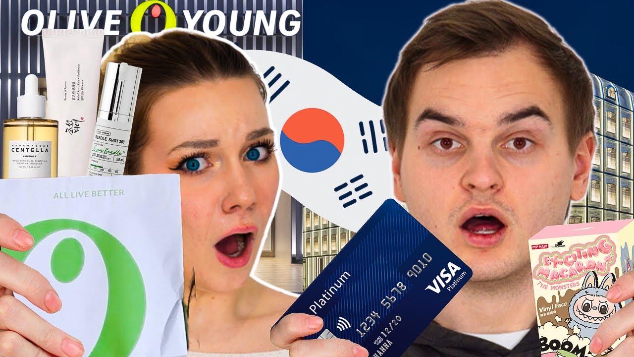 NÁKUPY V KOREJI!😱