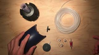 How to set up an air pump\Sponge filter or air stone for your aquarium