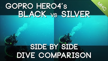 GoPro Hero4 Diving Comparison Black vs Silver (Daytime)