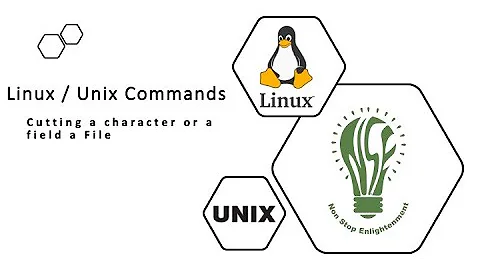 #7 | Cutting a Character/Field from a File |  Linux/Unix Commands | cut