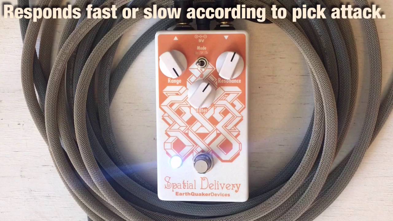 GEARPHORIA TV: BeardTone test drives the EarthQuaker Devices Spatial Delivery