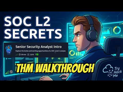 Senior Security Analyst Intro | THM