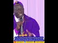 VORTEX MEDIA TV:Rt. Rev. Charles Ochieng’ Ong’injo delivered a blunt and uncompromising message