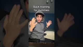 Back training for dummies #yotalks #hypertrophy #bodybuilding #science
