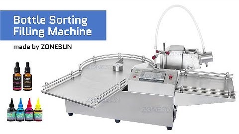ZONESUN ZS-LPG1 Ceramic Plunger Pump Glass Vial Cbd Essential Oil Liquid Filling Machine