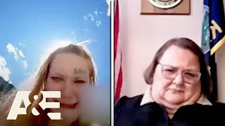 Woman Arrested After Judge Catches Her in a Lie | Court Cam | A\&E