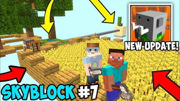New Update Multiplayer Skyblock in Craftsman: building craft #7 😱