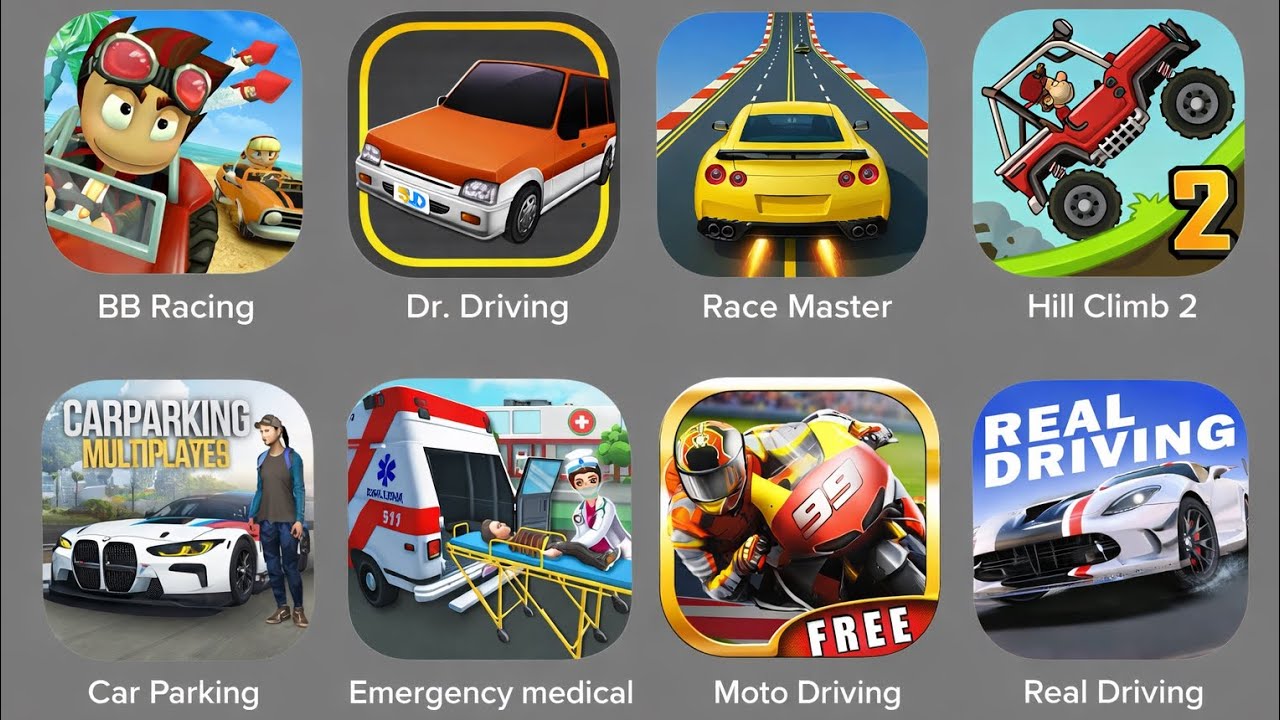 Emergency Ambulance Simulator, Car Parking Multiplayer. Best Android Car Parking Games.