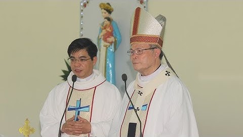 Đức TGM Giuse Nguyễn Chí Linh công bố Tân Quản Nhiệm La Vang