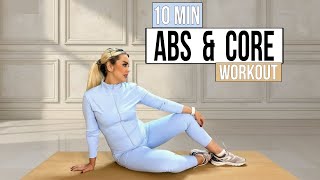 10 Min Abs Core Workout Six Pack Abs At Home No Equipment, No Repeat Super Sweaty