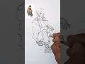 freehandsketching #boy sketching #shorts