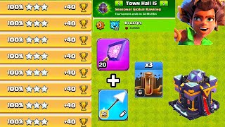 I Tried Queen Charge Into Root Riders | TH15 vs TH18 | Clash of Clans | Attack Strategy