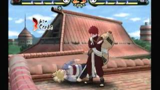 Naruto Clash Of Ninja Revolution 2 - Gaara Vs Temari