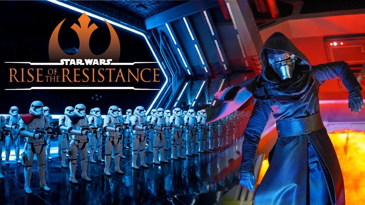 Star Wars: Rise of the Resistance Disneyland Full Ride POV 4K