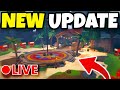 🔴 [LIVE] NEW TRADING PLAZA REVAMP UPDATE For FISCH Roblox!