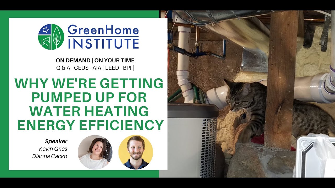 Why we're getting pumped up for water heating