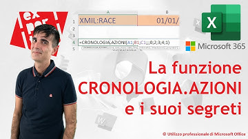 EXCEL 365 – TRUCCHI E SEGRETI: 💱 La funzione CRONOLOGIA.AZIONI e i suoi segreti