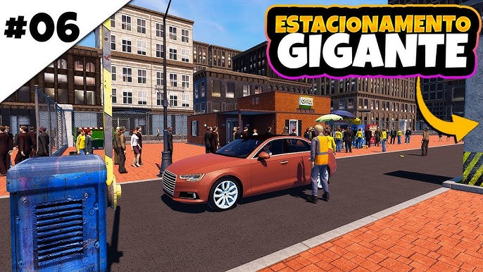 Novo JOGO SIMULADOR de GERENTE DE ESTACIONAMENTO! - Parking Tycoon Business  Simulator 