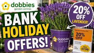 DOBBIES BANK HOLIDAY DEALS TODAY! (20% Off Lavender & Half Price Baskets!)
