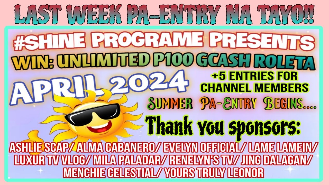 WAG PAPAHULI SA LAST WEEK SUMMER VIDEO PA-ENTRY #SHINEPROGRAME