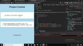 Project Central | js SPA | Rails API