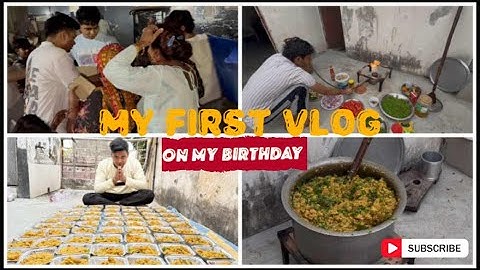 My first vlog🙏🏻😭मेरा पहला ब्लॉग मेरे जन्मदिन पर #myfirstvlog #viralvideo #soravjoshivlogs #manojdey 