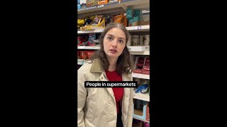 People in supermarkets
