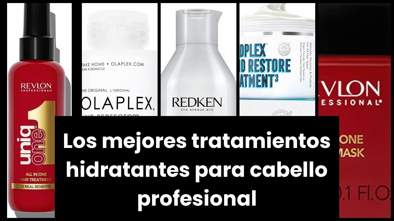 Los mejores tratamientos hidratantes para cabello profesional - YouTube