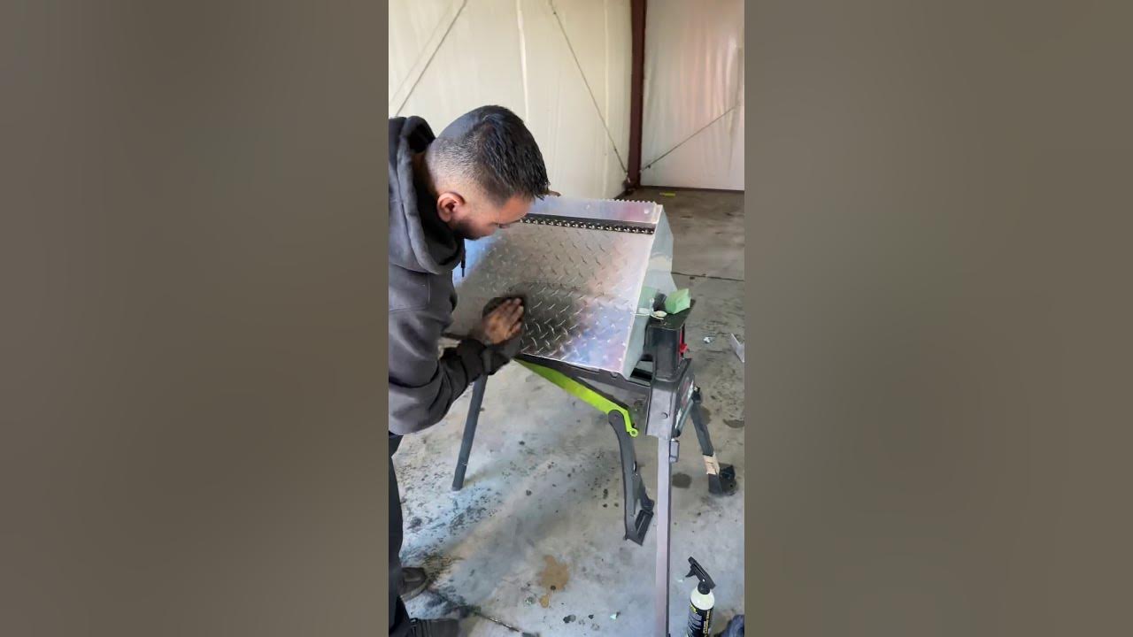 How To Polish Aluminum Diamond Plate & DIY Polishing Aluminum Diamond