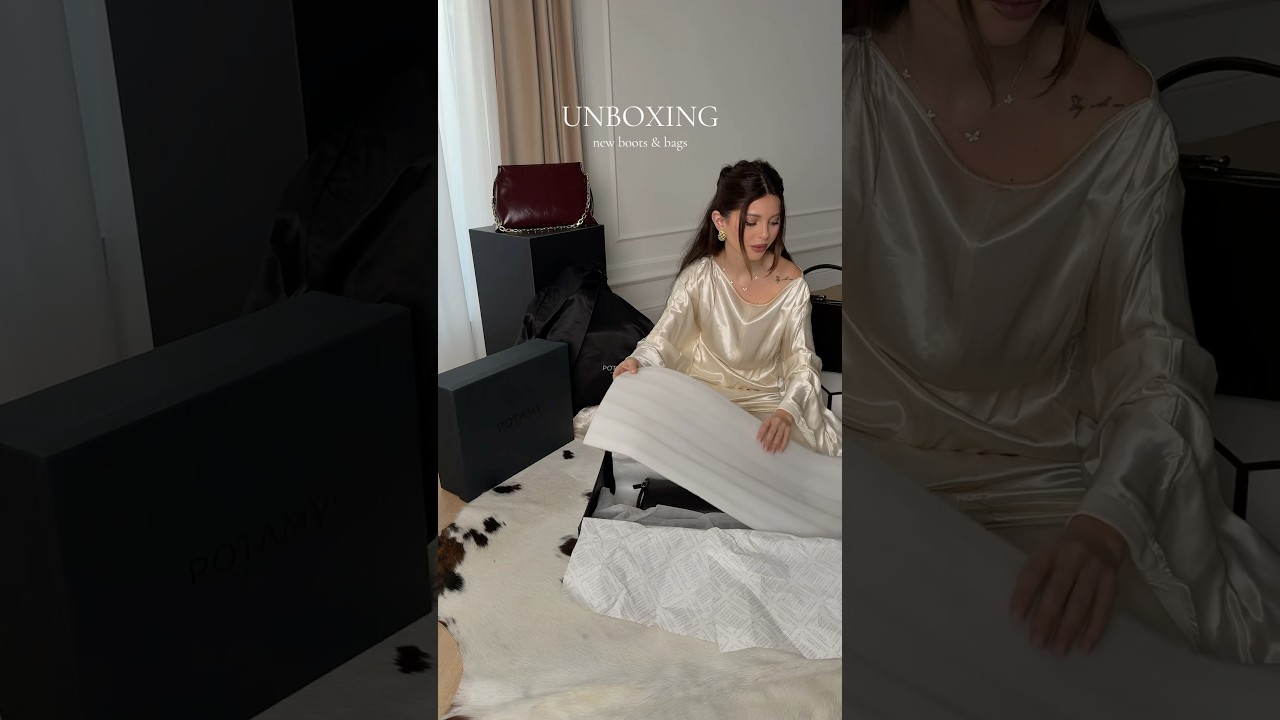 ⁠ A shopping haul with @Valerie.Lungu., featuring POTAMY pieces.