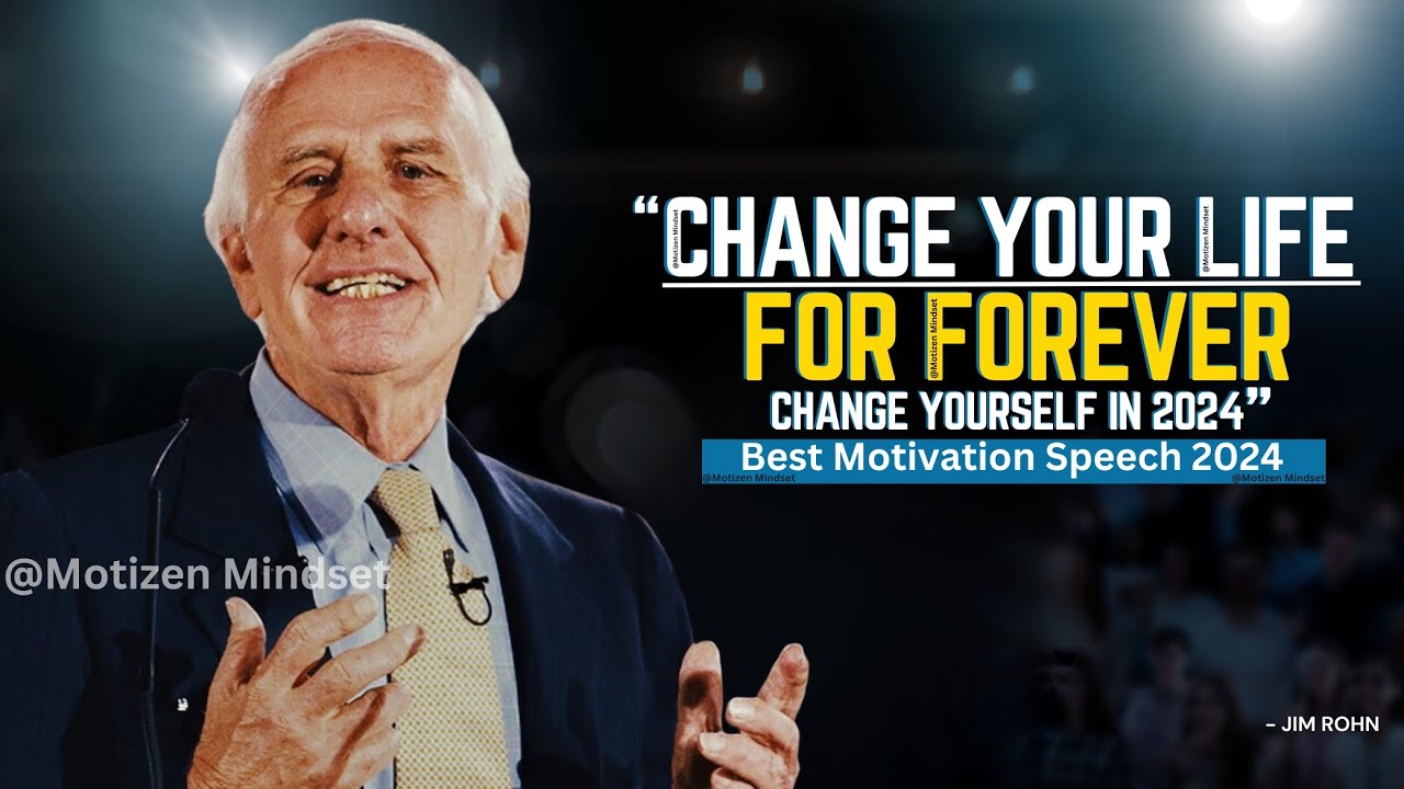 Jim Rohn - Change Your Life For Forever in 2025 | Transform Your Life ...