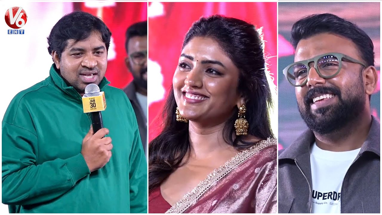 Actor Abhinav Gomatam Speech @ Om Shanti Shanti Shantihi Movie Pre Release Event | V6Ent