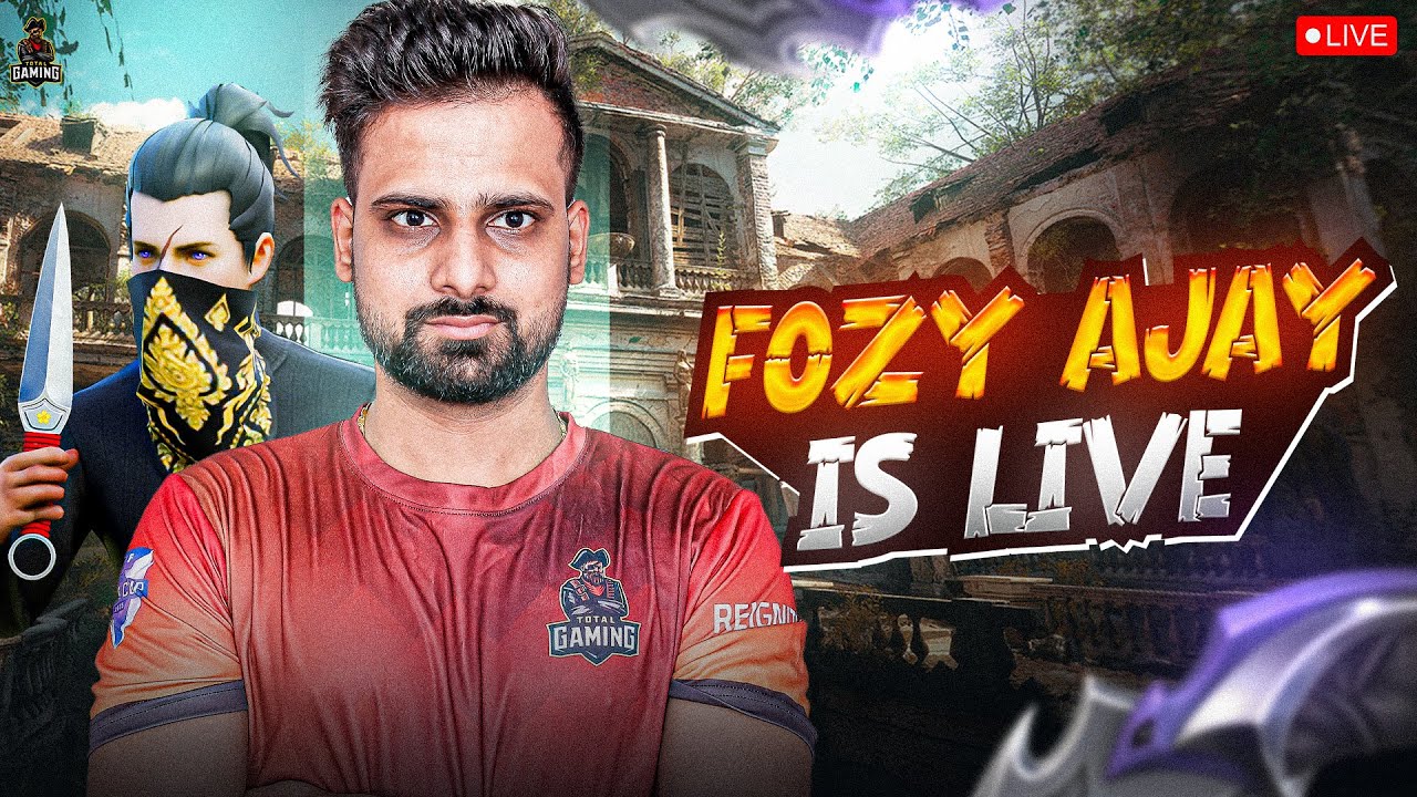 NEW PLAYER ?? TOTAL GAMING ESPORTS || TG FOZYAJAY LIVE |