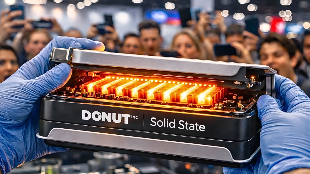 Donut Lab's Solid-State Battery Shocks Everyone — Genius or Total Scam?