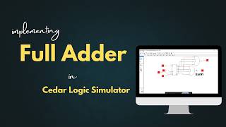 Full Adder Using Decoder in Cedar Logic Simulator Profile