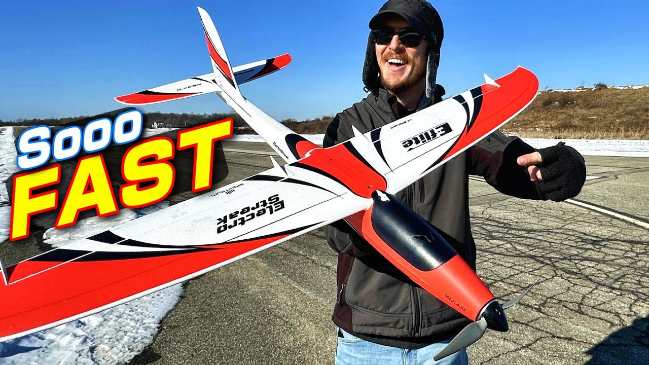 130MPH!!!  New E-flite ElectroStreak 1.1m RC Airplane