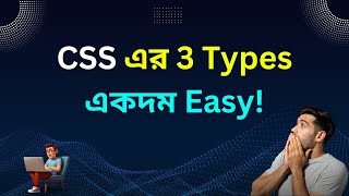 Types of CSS | Inline, Internal & External Explained with Examples, Class - 8