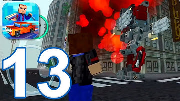 Block City Wars - Gameplay Walkthrough Part 13 - Titan Robots (iOS, Android)