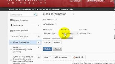 D2L v10 Bulk Edit Content