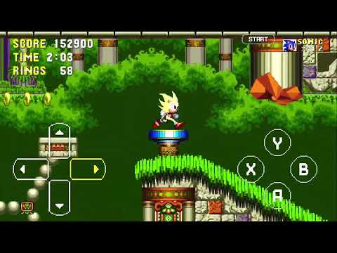 Sonic 3 and knuckles sonic 2 style mod marble garden act 2