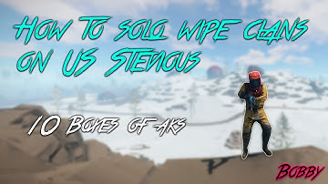 SOLO WIPING CLANS AND GETTING 10 BOXES OF AKS #STM // PVP Highlight #43