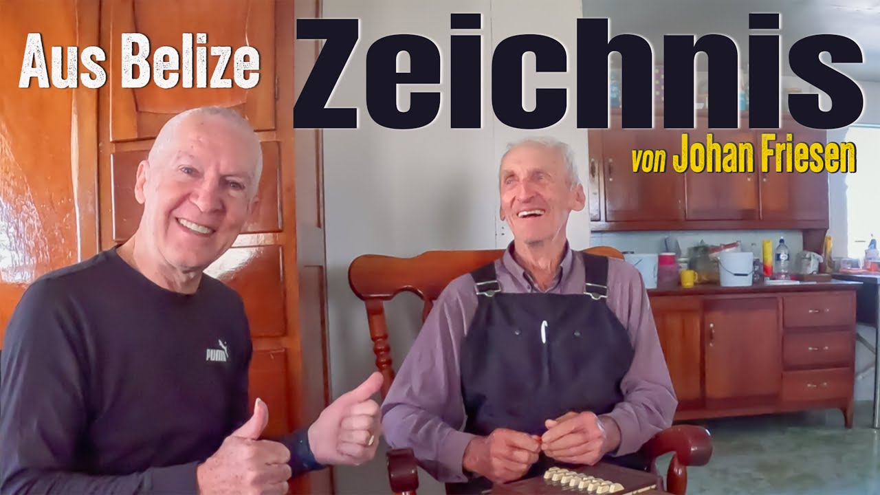 Zeichnis von Johan Friesen aus Belize - Plautdietsch