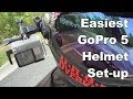 Easiest GoPro Hero 5 Motorcycle Helmet Setup