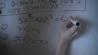 RE C1 algebra review part 2
