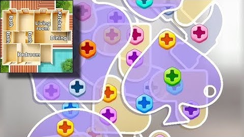 Screw Home ASMR Clean Level 74-79 Walkthrough Gameplay Android,iOS