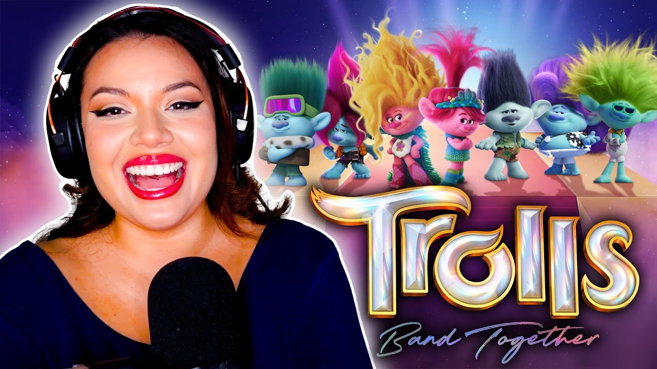 РЕАКЦИЯ АКТРИСТЫ НА ФИЛЬМ «ТРОЛЛИ: ГРУППА ВМЕСТЕ» (2023) *СМОТРЮ ПЕРВЫЙ РАЗ*