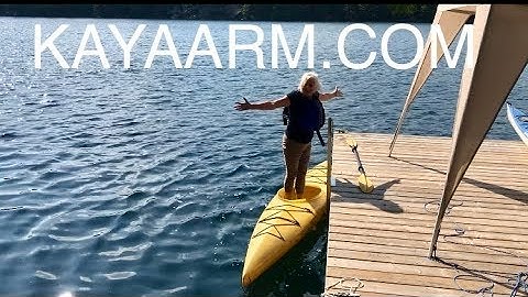 HOW TO ENTER KAYAK SAFELY WITHOUT TIPPING - kayak dock - kayak launch