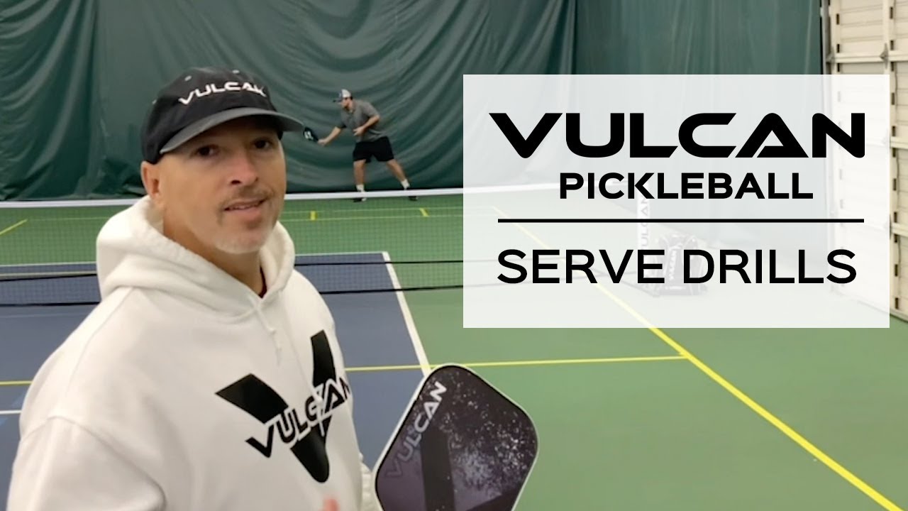 Pickleball Serving Drills Vulcan Pickleball YouTube