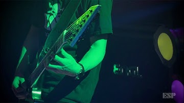 ESP Guitars: ESP E-II M-II 7B Baritone EverTune Live Performance Demo by Kazuki Tokaji
