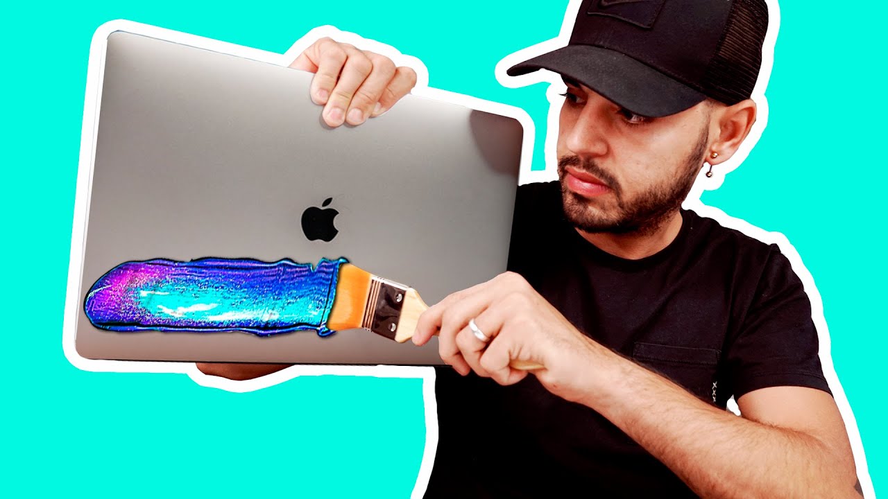 HAGO MI MACBOOK Pro PERSONALIZADO 💻 🎨 Custom MacBook (QUEDA ÉPICO)